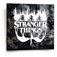 Sablio Obraz Stranger Things White - 110x110 cm