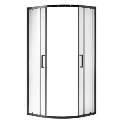Sprchový kout Aura 90x90x190 black AQUA MERCADO