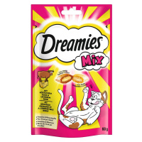 Dreamies Mix pochoutka, 60 g - sýr a hovězí (3 x 60 g)