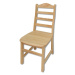 Jídelní židle HUMPHER, masiv borovice, moření: …