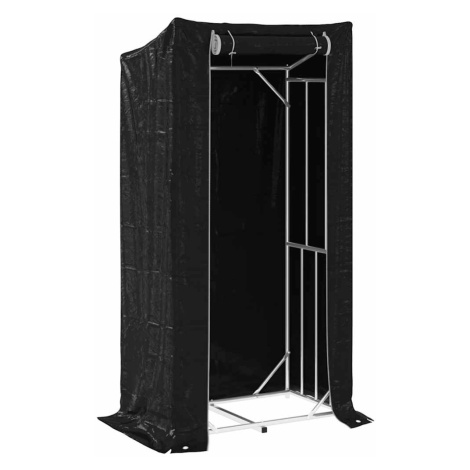 vidaXL Stojan na palivové dřevo s krytem proti dešti 100x60x200 cm