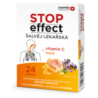 Cemio STOP Effect šalvěj + med 24 tablet