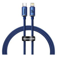 Kabel Baseus Crystal cable USB-C to Lightning, 20W, 1.2m (blue)