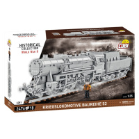 Cobi 6281 world war ii 1:35 parní lokomotiva kriegslokomotive baureihe 52 s tendrem