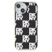 DKNY PC/TPU Checkered Pattern kryt iPhone 15 černý