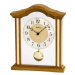 Luxusní dřevěné stolní hodiny 1174/4 AMS 23cm