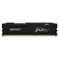 KINGSTON DIMM DDR3 8GB 1866MT/s CL10 FURY Beast Černá