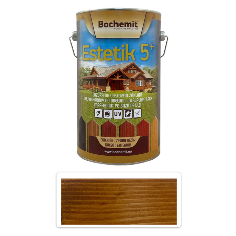 BOCHEMIT Estetik 5+ olejová lazura 5 l Kaštan