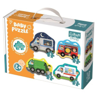 Trefl Puzzle Baby Dopravní prostředky 4v1 (3,4,5,6 dílků)