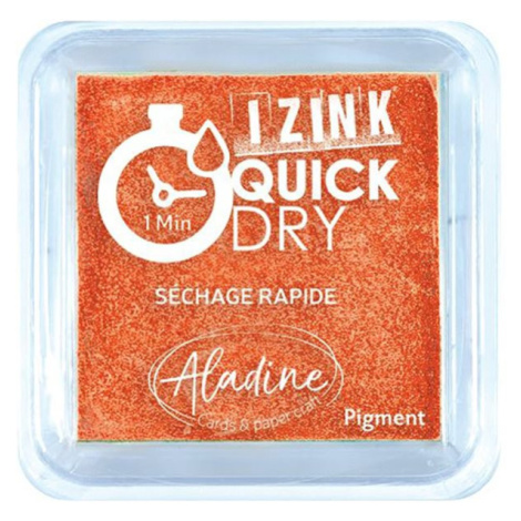 Razítkovací polštářek Izink Quick Dry, rychle schnoucí - oranžová ALADINE