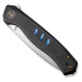 We Knife Seer WE20015-1 Black Titanium CPM20CV