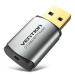 Vention USB External Sound Card Gray Metal Type (OMTP-CTIA)