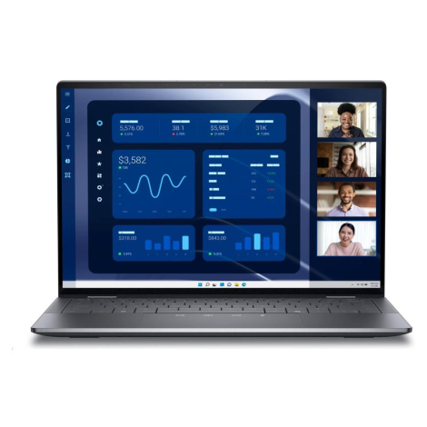 DELL NTB Latitude 9450/U7 165U/32GB/512GB SSD/14\" QHD+ Touch/2-in-1/IR Cam & Mic/WLAN/vPro/Back