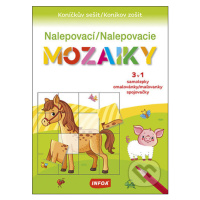 Nalepovací/Nalepovacie mozaiky (Koníčkův sešit/Koníkov zošit) - kniha z kategorie Úkoly pro děti