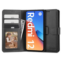 Kryt TECH-PROTECT WALLET XIAOMI REDMI 12 BLACK (9490713936214)