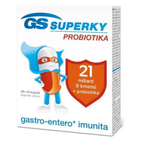 GS Superky probiotika cps.30+10 ČR/SK Green Swan