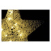 Nexos Vánoční dekorace - hvězda, 25 cm, 10 LED diod