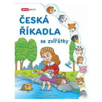 Česká říkadla se zvířátky - Modrá kniha