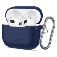 Pouzdro TECH-PROTECT SILICONE HOOK APPLE AIRPODS 3 NAVY BLUE (5906302375103)