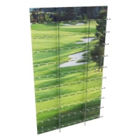 Golf Display pro vystavení golfových míčků, s potiskem jamka