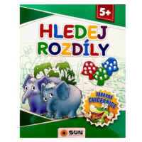 Hledej rozdíly - Zábavná cvičebnice 5+