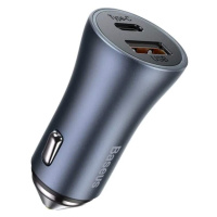 Rychlonabíječka do auta USB-C / USB 40 W Power Delivery 3.0 Quick Charge 4 + SCP FCP AFC Baseus 