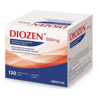 DIOZEN 500MG TBL FLM 120