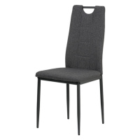 Jídelní židle LEILA šedá/antracitová