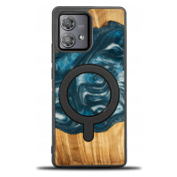 Pouzdro Bewood Unique na Motorola Edge 40 Neo 4 Živly Vzduch s MagSaf