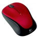 Logitech Wireless Mouse M235, red