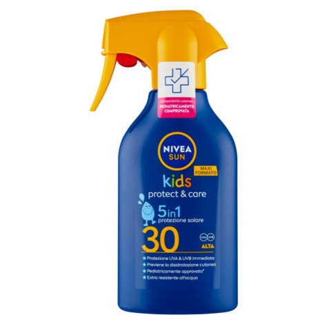 NIVEA Sun Kid's Protect & Care Sprej na opalování SPF30 270 ml