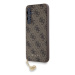 Guess 4G Charms Zadní Kryt pro Samsung Galaxy A55 Brown