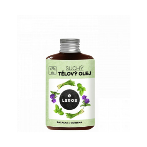 LEROS suchý tělový olej bazalka & verbena 100ml