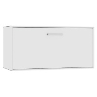 mauser Závěsný samostatný box, 1 zásuvka, šířka 770 mm, čistá bílá