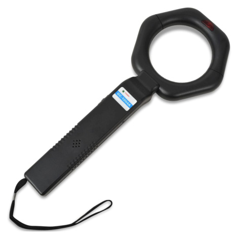 vidaXL Ruční detektor kovů, černý