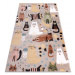 Dywany Łuszczów Dětský kusový koberec Fun Kittens Cats beige - 200x290 cm