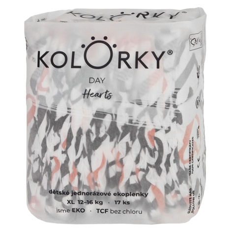 KOLORKY DAY Srdce vel. XL (12-16 kg) 17 ks