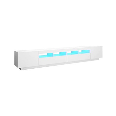 SHUMEE s LED osvětlením bílý 260 × 35 × 40 cm