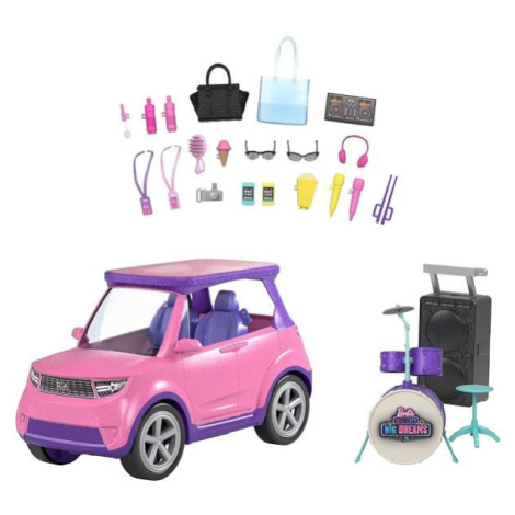 Mattel Barbie Dreamhouse Adventures Transformující se auto GYJ25