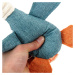 Reedog Plush Duck, plyšová pískací hračka, 32 cm - hnědá