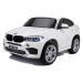 Mamido Elektrické autíčko BMW X6 M dvoumístné XXL bílé