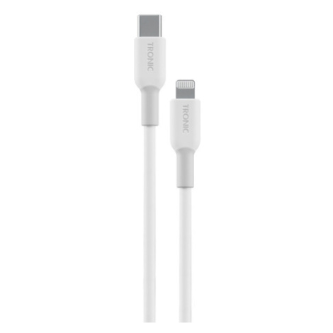 TRONIC® Nabíjecí a datový kabel, USB-A, USB-C na Lightning®, 1 m (bílá, USB-C na Lightning)