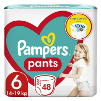 PAMPERS Plenky kalhotkové Active Baby Pants vel. L 6 (48 ks) 14-19 kg