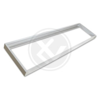 Montážní rámeček pro LED panely 1200 x 300 mm, bílý