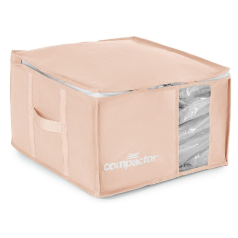Vakuový plastový úložný box na oblečení 42x40x25 cm Pink Edition – Compactor