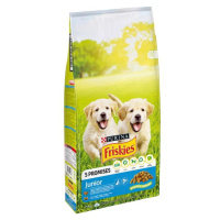 Friskies Junior s kuřetem, mlékem a zeleninou 15 kg