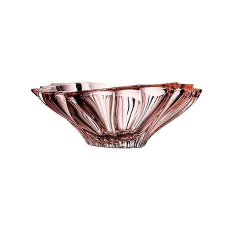 Aurum Crystal mísa Plantica 330mm - růžová