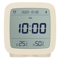 QINGPING Bluetooth Alarm clock (Temperature & RH monitor) - beige