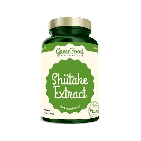 GreenFood Nutrition Shiitake Extract 90 kapslí