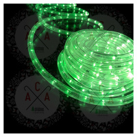 ACA Lighting Vánoční LED hadice zelená 100m IP20 R100M3WGC